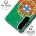 Portugal Flag Distressed Galaxy A36 5G Clear Case